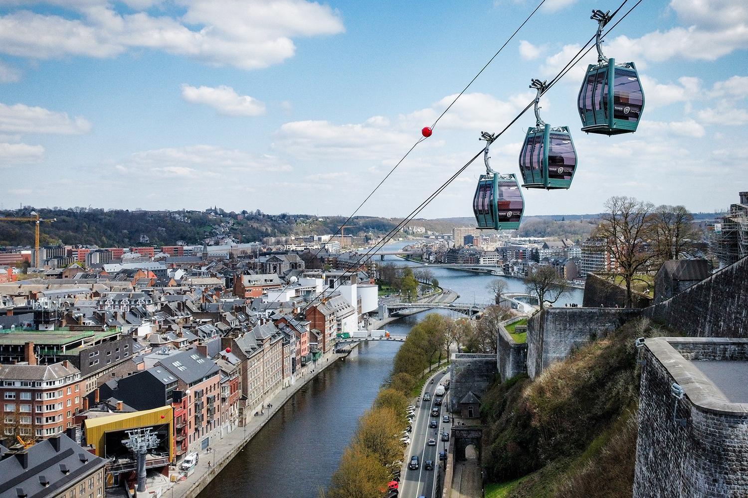 Les Cerisiers - Appartement De Standing Au Centre De Namur Dış mekan fotoğraf