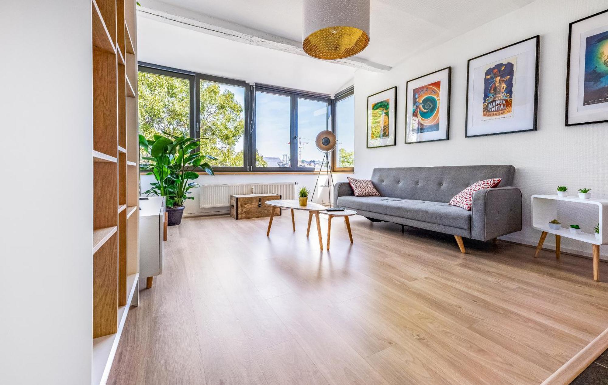 Les Cerisiers - Appartement De Standing Au Centre De Namur Dış mekan fotoğraf