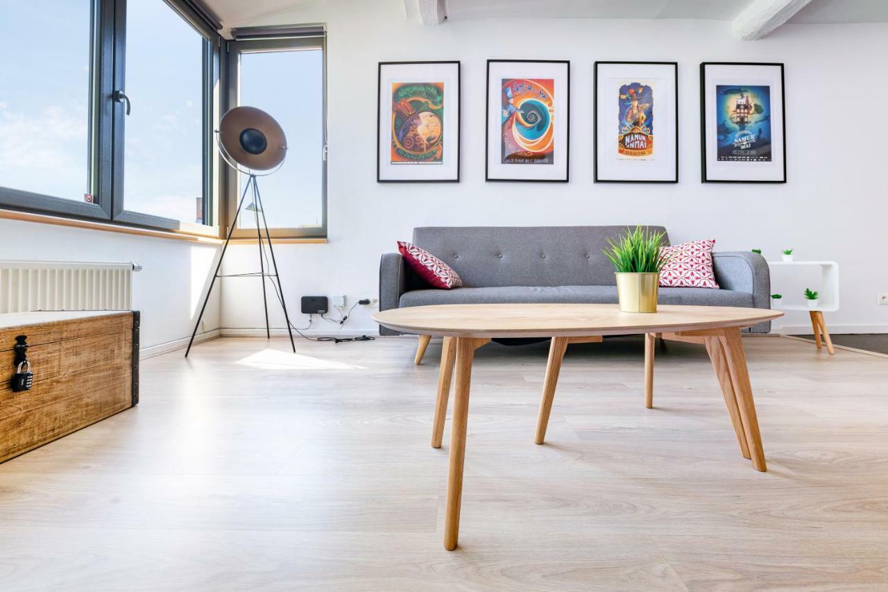 Les Cerisiers - Appartement De Standing Au Centre De Namur Dış mekan fotoğraf