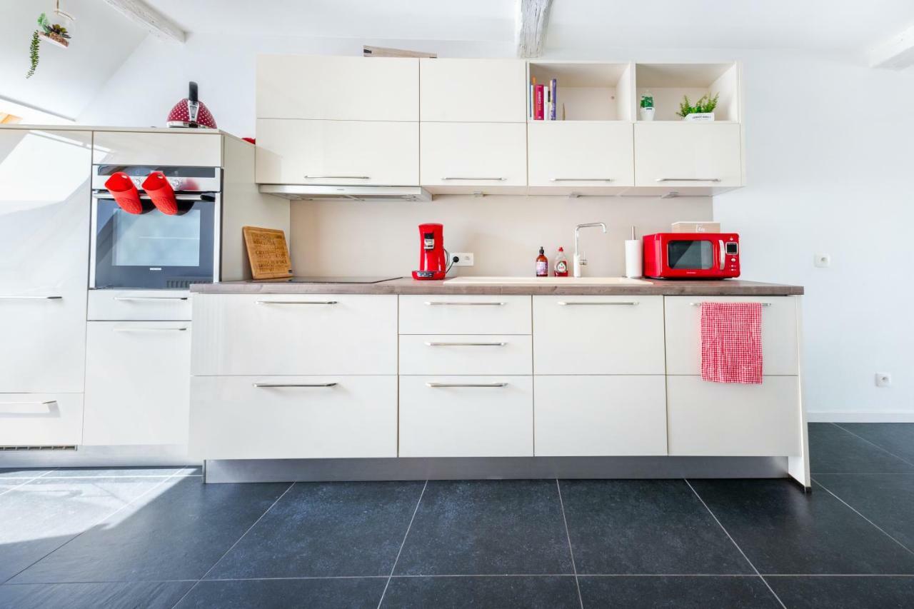 Les Cerisiers - Appartement De Standing Au Centre De Namur Dış mekan fotoğraf